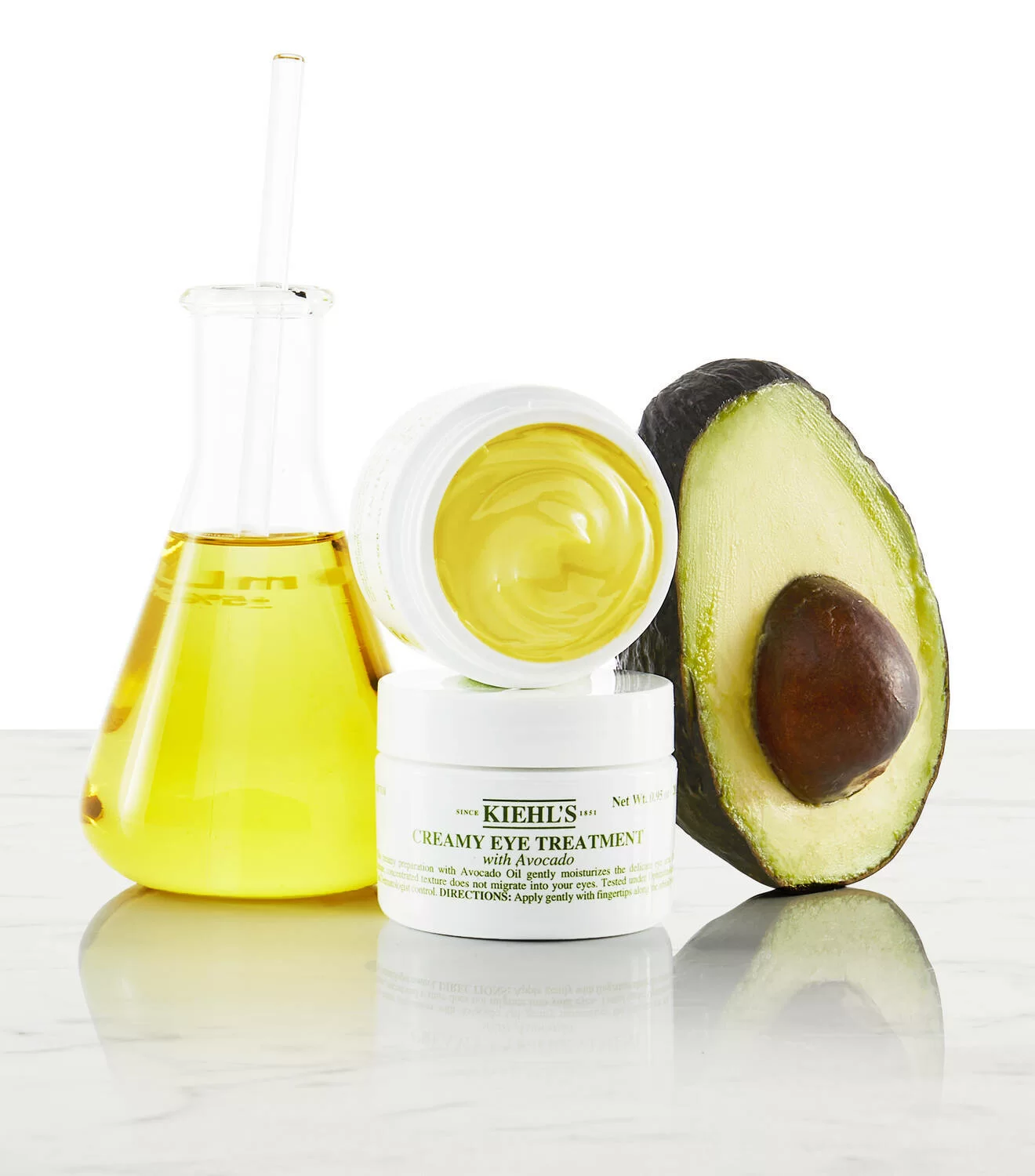 Creamy Eye Treatment with Avocado